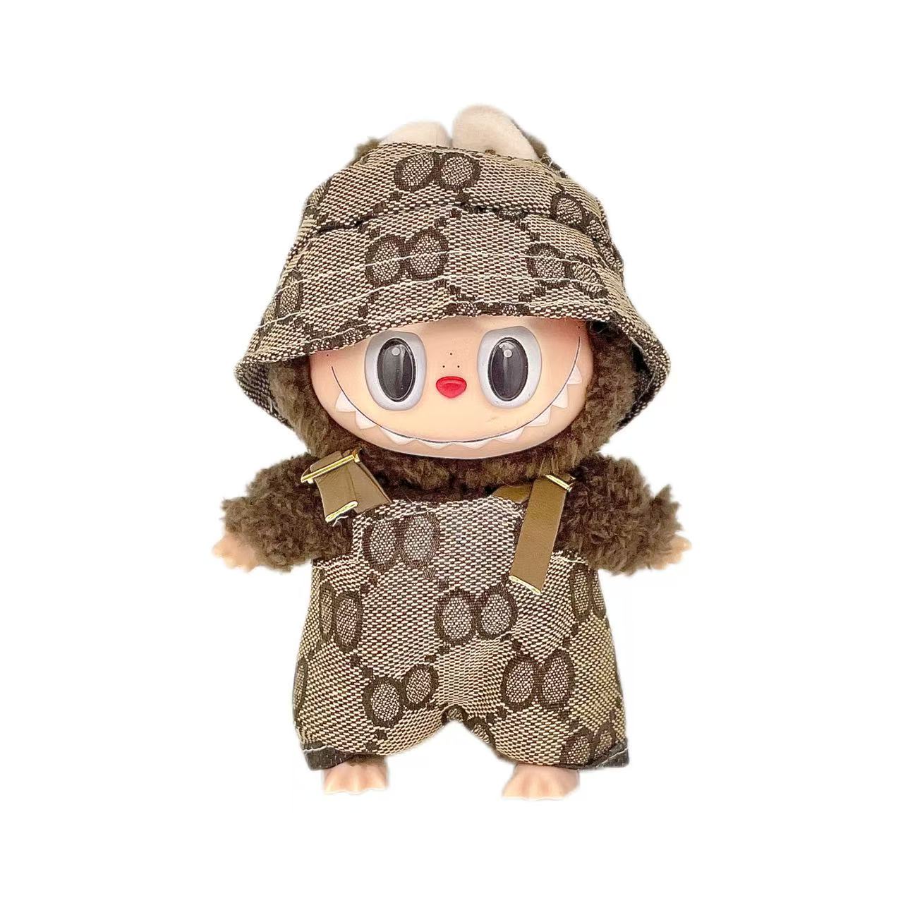 【Gucci Labubu】Clothes Set For Labubu Out Fit With Accessories (Clothes + Hat)