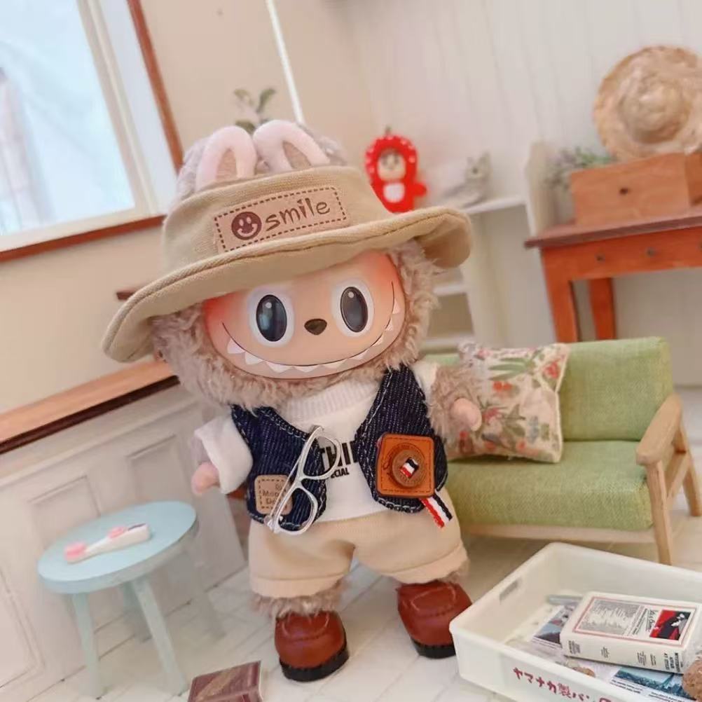 【Cowboys Labubu】Clothes Set For Labubu Out Fit With Accessories