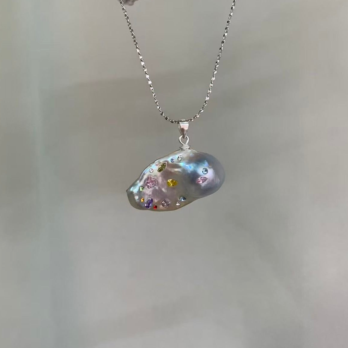 【Pearlish】A Little Goldfish · Handcrafted Artisan Jewelry Featuring Pure Natural Freshwater Pearls Set in S925 Sterling Silver Niche Handmade Art Collection Recommended as a Gift