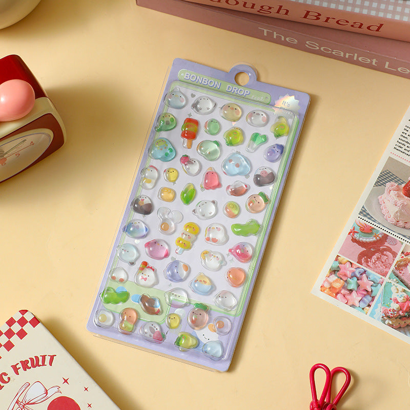 【FashionBooom】3D Resin sticker