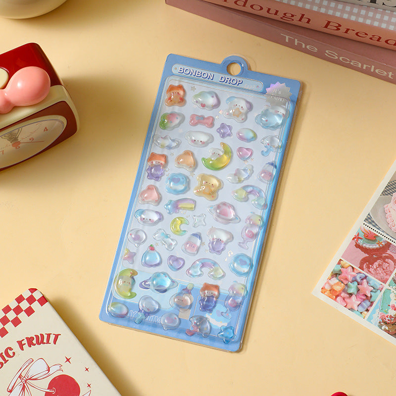 【FashionBooom】3D Resin sticker