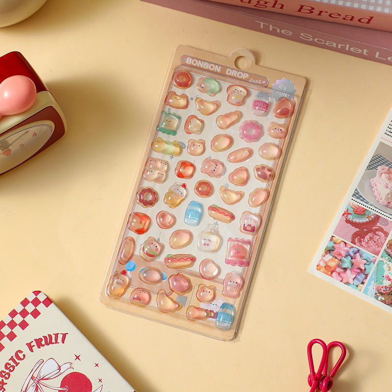 【FashionBooom】3D Resin sticker