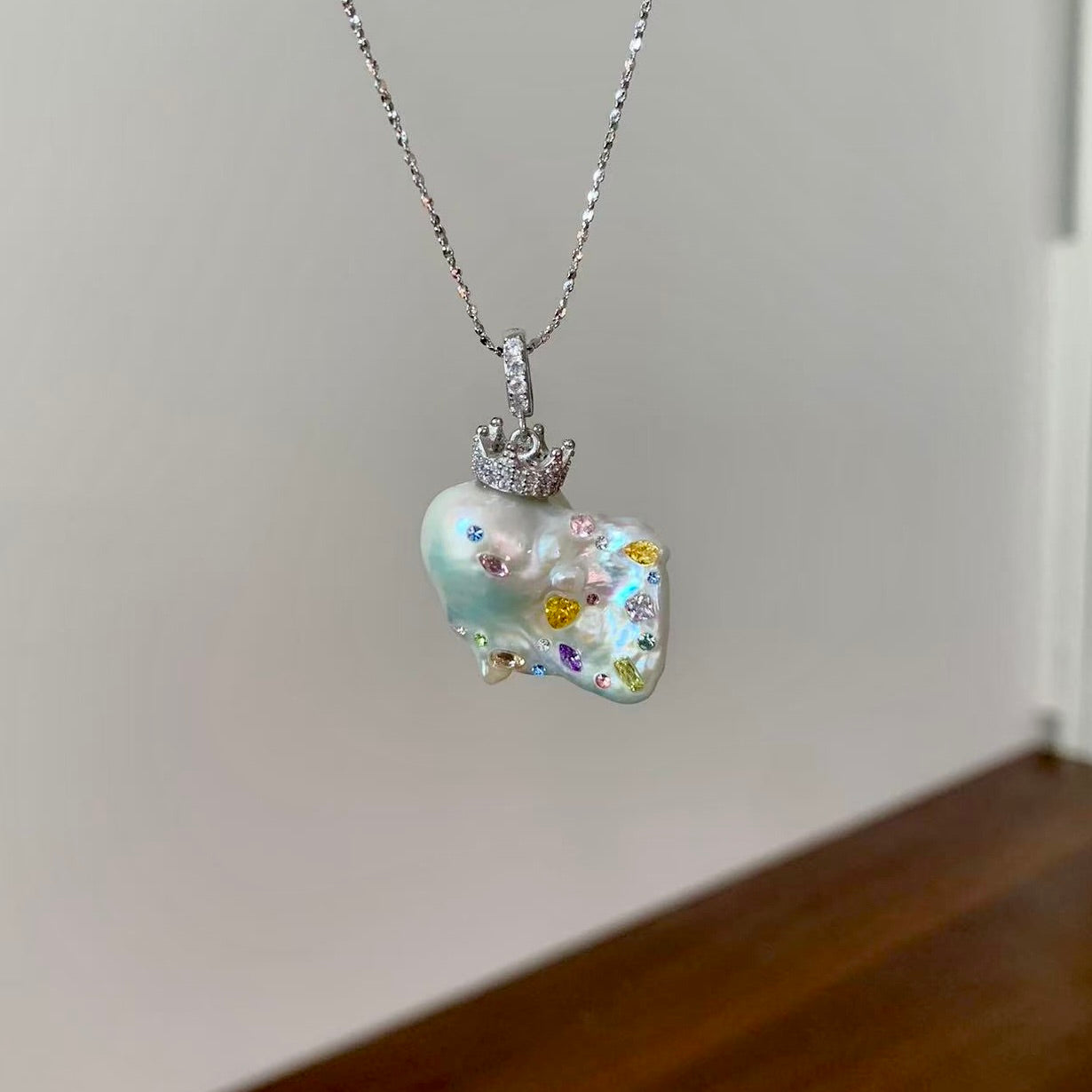【Pearlish】A Little Goldfish · Handcrafted Artisan Jewelry Featuring Pure Natural Freshwater Pearls Set in S925 Sterling Silver Niche Handmade Art Collection Recommended as a Gift
